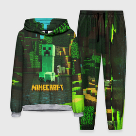 Мужской костюм 3D (с толстовкой) с принтом MINECRAFT   МАЙНКРАФТ КРИПЕР в городе Новоалтайск,  |  | Тематика изображения на принте: craft | creeper | dungeon | dungeons | earth | game | logo | mine | minecraft | minecraft dungeons | mobile | online | дунгеонс | земля | зомби | игра | крипер | лого | майкрафт | майнкрафт | онлайн | подземелье