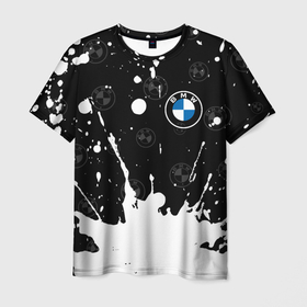 Мужская футболка 3D с принтом BMW   БМВ в Новосибирске, 100% полиэфир | прямой крой, круглый вырез горловины, длина до линии бедер | 2020 | auto | b m w | bmv | bmw | car | logo | moto | performance | power | series | sport | авто | б м в | бмв | игра | игры | иьц | лого | логотип | марка | машина | мото | мотоцикл | павер | перфоманс | серии | серия | символ | спорт