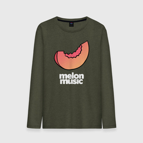 Мужской лонгслив хлопок с принтом MELON MUSIC , 100% хлопок |  | Тематика изображения на принте: mayot | melon | music | seemee | yungway | вэй | дыни | майот | мелон | мьюзик | сими | янг | янгвэй