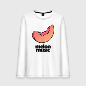 Мужской лонгслив хлопок с принтом MELON MUSIC , 100% хлопок |  | mayot | melon | music | seemee | yungway | вэй | дыни | майот | мелон | мьюзик | сими | янг | янгвэй