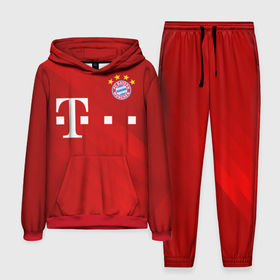 Мужской костюм 3D (с толстовкой) с принтом FC Bayern Munchen в городе Новоалтайск,  |  | bayern | bayern munchen | champions league | fc bayern munchen | germany | munchen | бавария | германия | левандовски | лига чемпионов | мюнхен | рибери | роббен