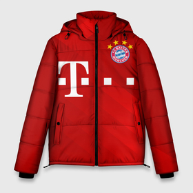 Мужская зимняя куртка 3D с принтом FC Bayern Munchen в Екатеринбурге, верх — 100% полиэстер; подкладка — 100% полиэстер; утеплитель — 100% полиэстер | длина ниже бедра, свободный силуэт Оверсайз. Есть воротник-стойка, отстегивающийся капюшон и ветрозащитная планка. 

Боковые карманы с листочкой на кнопках и внутренний карман на молнии. | bayern | bayern munchen | champions league | fc bayern munchen | germany | munchen | бавария | германия | левандовски | лига чемпионов | мюнхен | рибери | роббен