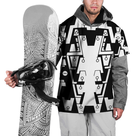 Накидка на куртку 3D с принтом КИБЕРПАНК,ФАНТАСТИКА,БУДУЩЕЕ, в Тюмени, 100% полиэстер |  | Тематика изображения на принте: абстракция | будущее | геометрия | графика | киберпанк | метал | механизм | техника | фантастика | черно белое