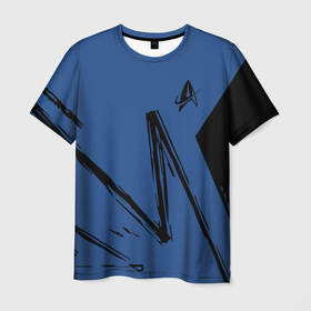 Мужская футболка 3D с принтом Star Trek , 100% полиэфир | прямой крой, круглый вырез горловины, длина до линии бедер | captain | chekov | chris | discovery | enterprise | khan | kirk | ncc | pine | spock | star | trek | джеймс | дискавери | звездный путь | капитан | кирк | спок | стартрек