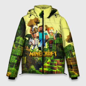 Мужская зимняя куртка 3D с принтом MINECRAFT МАЙНКРАФТ в городе Новоалтайск, верх — 100% полиэстер; подкладка — 100% полиэстер; утеплитель — 100% полиэстер | длина ниже бедра, свободный силуэт Оверсайз. Есть воротник-стойка, отстегивающийся капюшон и ветрозащитная планка. 

Боковые карманы с листочкой на кнопках и внутренний карман на молнии. | craft | creeper | dungeon | dungeons | earth | game | logo | mine | minecraft | minecraft dungeons | mobile | online | дунгеонс | земля | зомби | игра | крипер | лого | майкрафт | майнкрафт | онлайн | подземелье