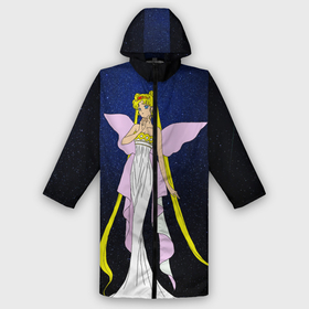 Дождевик унисекс 3D с принтом Принцесса Серенити в городе Новоалтайск,  |  | bunny | luna | princess | sailormoon | serenity | stars | tsukino | usagi | wings | ангел | девушка | детские | звездная | звезды | королева | корона | космические | крылья | луна | любовь | малышка | радуга | сейлормун | токио | усаги
