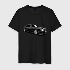 Мужская футболка хлопок с принтом Mercedes C124 в Екатеринбурге, 100% хлопок | прямой крой, круглый вырез горловины, длина до линии бедер, слегка спущенное плечо. | Тематика изображения на принте: 124 кузов | a124 | amg | benz | brabus | c124 | drawing | fan | legend | legendary | luxury | mercedes | owner | s124 | tuned | w124 | амг | бамбус | брабус | владелец | кузов | легенда | легендарный | люксовая | люксовый | машина | мерс | м