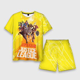 Мужской костюм с шортами 3D с принтом Justice League ,  |  | aquaman | batman | cyborg | flash | justice league movie | superman | vdpartat | wonder woman | аквамен | бетмен | лига справедливости | супермен | флеш | чудо женщина