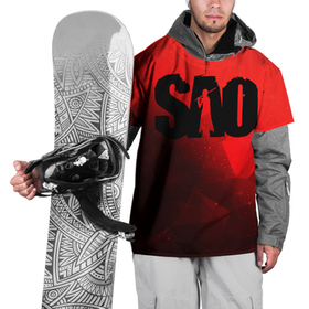 Накидка на куртку 3D с принтом SAO в Тюмени, 100% полиэстер |  | Тематика изображения на принте: anime | sword art online | аниме | кира | манга | мастера меча онлайн