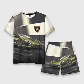 Мужской костюм с шортами 3D с принтом Lamborghini в Курске,  |  | bolide | car | italy | lamborghini | motorsport | power.prestige | speed | автомобиль | автоспорт | болид | италия | ламборгини | мощь | престиж | скорость