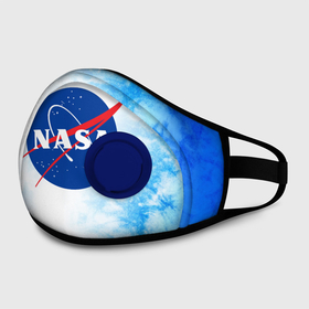 Маска из неопрена с принтом NASA / НАСА в городе Новоалтайск, неопрен 100% | Форма огибающая нос. Резинки для ушей с дополнительной резинкой на затылке. Клапан для выдоха для активного дыхания при занятиях спортом. Эластичный материал маски и окантовки для лучшего растяжения и прилегания маски.  | galaxy | man | nasa | planet | planets | space | spaceman | spacex | star | stars | univerce | yfcf | астронавт | вселенная | галактика | галактики | звезда | звезды | космонавт | космонавты | космос | луна | наса | планета | планеты | тфыф