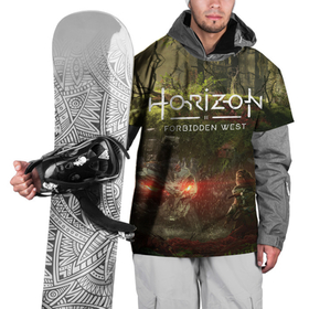 Накидка на куртку 3D с принтом Horizon Forbidden West в Курске, 100% полиэстер |  | Тематика изображения на принте: aloy | guerrilla games | horizon forbidden west | hunt | zero dawn | горизонт | запретный запад | игры | нулевой рассвет | охота | элой