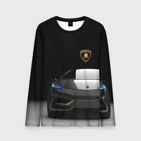 Мужской лонгслив 3D с принтом Lamborghini URUS , 100% полиэстер | длинные рукава, круглый вырез горловины, полуприлегающий силуэт | bolide | car | italy | lamborghini | motorsport | power.prestige | автомобиль | автоспорт | болид | италия | ламборгини | мощь | престиж