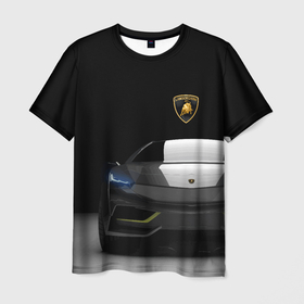 Мужская футболка 3D с принтом Lamborghini URUS , 100% полиэфир | прямой крой, круглый вырез горловины, длина до линии бедер | bolide | car | italy | lamborghini | motorsport | power.prestige | автомобиль | автоспорт | болид | италия | ламборгини | мощь | престиж