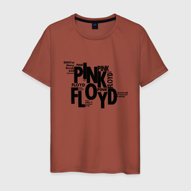 Мужская футболка хлопок с принтом PINK FLOYD в Белгороде, 100% хлопок | прямой крой, круглый вырез горловины, длина до линии бедер, слегка спущенное плечо. | floyd | pink | rock | группа | музыка | пинк | рок | флойд