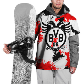 Накидка на куртку 3D с принтом FC Borussia , 100% полиэстер |  | football | germany | sancho dortmund | soccer | бавария | боруссия | дортмунд | лига чемпионов | псж | футбол | холанд | эрлинг холанд