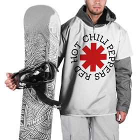 Накидка на куртку 3D с принтом Red Hot Chili Peppers в Курске, 100% полиэстер |  | music | red hot chili peppers | rhcp | rock | музыка | перцы | рок