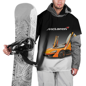 Накидка на куртку 3D с принтом McLaren в Новосибирске, 100% полиэстер |  | Тематика изображения на принте: bolide | car | mclaren | motorsport | power | prestige | автомобиль | автоспорт | болид | мощь | престиж