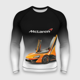 Мужской рашгард 3D с принтом McLaren ,  |  | bolide | car | mclaren | motorsport | power | prestige | автомобиль | автоспорт | болид | мощь | престиж
