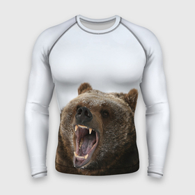 Мужской рашгард 3D с принтом Bear в городе Новоалтайск,  |  | bear | медведь | мишка
