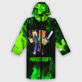 Дождевик унисекс 3D с принтом Minecraft в Ханты-Майнсийске,  |  | Тематика изображения на принте: craft | creeper | dungeon | dungeons | earth | game | logo | mine | minecraft | mobile | online | дунгеонс | земля | зомби | игра | крипер | лого | майкрафт | майнкрафт | мобайл | онлайн | подземелье | подземелья