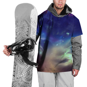 Накидка на куртку 3D с принтом Космическое сияние , 100% полиэстер |  | Тематика изображения на принте: арт | желтый | звёзды | зелёный | космос | красный | облако | оранжевый | синий | сияние | фиолетовый | яркие цвета