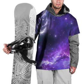Накидка на куртку 3D с принтом Космическое небо , 100% полиэстер |  | Тематика изображения на принте: арт | белый | бирюзовый | звёзды | космос | облако | розовый | синий | сияние | тёмный | туманность | фиолетовый | яркие цвета