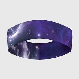 Повязка на голову 3D с принтом Космическое небо в Курске,  |  | арт | белый | бирюзовый | звёзды | космос | облако | розовый | синий | сияние | тёмный | туманность | фиолетовый | яркие цвета