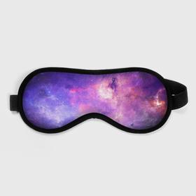 Маска для сна 3D с принтом Космические дали , внешний слой — 100% полиэфир, внутренний слой — 100% хлопок, между ними — поролон |  | арт | звёзды | космос | красный | облако | розовый | синий | сияние | темный | туманность | фиолетовый | чёрный | яркие цвета