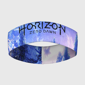 Повязка на голову 3D с принтом Horizon Zero Dawn в Курске,  |  | aloy | antasy girl | art | artwork | digital art | fantasy | horizon | horizon: zero dawn | landscape | tallneck | warrior fantasy | weapon | zero dawn