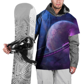 Накидка на куртку 3D с принтом Космос в Санкт-Петербурге, 100% полиэстер |  | звезды | каметы | камни | космический | космос | открытый космос | планета | сатурн | солнечная система