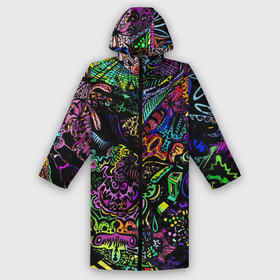 Дождевик унисекс 3D с принтом PSYHODELIC в Курске,  |  | Тематика изображения на принте: abstract | abstraction | geometry | psy | абстракция | геометрия | краски | неоновые | психоделика
