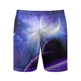 Мужские шорты спортивные с принтом Неоновый Космос ,  |  | galaxy | nasa | nebula | space | star | абстракция | вселенная | галактика | звезда | звезды | космический | наса | планеты
