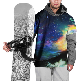 Накидка на куртку 3D с принтом Космические краски в Екатеринбурге, 100% полиэстер |  | Тематика изображения на принте: galaxy | nasa | nebula | space | star | абстракция | вселенная | галактика | звезда | звезды | космический | наса | планеты