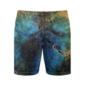 Мужские шорты спортивные с принтом Туманный космос в Тюмени,  |  | galaxy | nasa | nebula | space | star | абстракция | вселенная | галактика | звезда | звезды | космический | наса | планеты