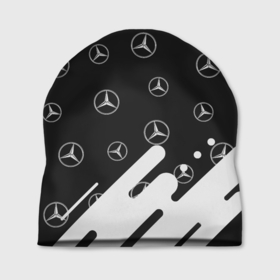 Шапка 3D с принтом MERCEDES   МЕРСЕДЕС в Петрозаводске, 100% полиэстер | универсальный размер, печать по всей поверхности изделия | amg | auto | bens | benz | logo | merc | mercedes | mercedes benz | mersedes | moto | star | vthctltc | авто | амг | бенц | звезда | класс | лого | логотип | мерин | мерс | мерседес | мерседес бенц | мото | символ | символы | ьуксувуы