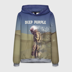Мужская толстовка 3D с принтом Deep Purple Whoosh , 100% полиэстер | двухслойный капюшон со шнурком для регулировки, мягкие манжеты на рукавах и по низу толстовки, спереди карман-кенгуру с мягким внутренним слоем. | 2020 | cover | deep | desert | hard | logo | metal | moon | music | new album | purple | rock | whoosh | дип | космонавт | легендарная | легендарный | лого | луна | метал | музыка | новый альбом | обложка | пепл | перпл | пустыня | рок | т