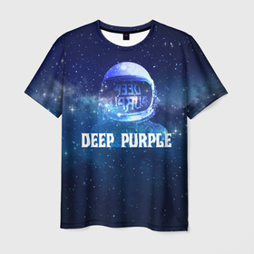 Мужская футболка 3D с принтом Deep Purple Whoosh! в Белгороде, 100% полиэфир | прямой крой, круглый вырез горловины, длина до линии бедер | Тематика изображения на принте: 2020 | cover | deep | galaxy | hard | logo | metal | music | new album | purple | rock | space | whoosh | дип | звезды | космонавт | космос | легендарная | легендарный | лого | метал | музыка | новый альбом | обложка | пепл | перпл | рок |
