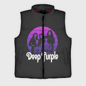 Мужской жилет утепленный 3D с принтом Deep Purple ,  |  | album | deep | hard | metal | purple | rock | альбом | британия | группа | метал | рок | хард | хеви