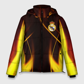 Мужская зимняя куртка 3D с принтом Real Madrid Реал Мадрид в Кировске, верх — 100% полиэстер; подкладка — 100% полиэстер; утеплитель — 100% полиэстер | длина ниже бедра, свободный силуэт Оверсайз. Есть воротник-стойка, отстегивающийся капюшон и ветрозащитная планка. 

Боковые карманы с листочкой на кнопках и внутренний карман на молнии. | azar | beil | benzema | fc | foot | football | junior | marselo | ramos | real madrid | азар | бейл | бензема | бэйл | джуниор | жуниор | йович | марсело | марцел | рамос | реал | реал мадрид | серхио рамос | спортивная | фк | футбол