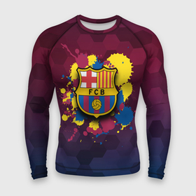 Мужской рашгард 3D с принтом Barcelona в Белгороде,  |  | barcelona | barselona | futbol club | барса | барселона | лионель месси | люблю футбол | месси | сине гранатовые | фанат | фк барселона | форма | форма игроков | футбол | футбольный клуб | эмблема | эмблема клуба
