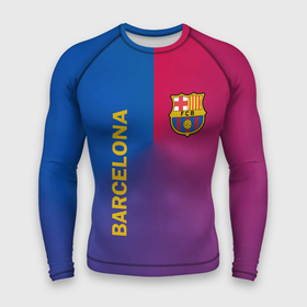 Мужской рашгард 3D с принтом Barcelona в Белгороде,  |  | barcelona | barselona | futbol club | барса | барселона | лионель месси | люблю футбол | месси | сине гранатовые | фанат | фк барселона | форма | форма игроков | футбол | футбольный клуб | эмблема | эмблема клуба