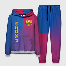 Мужской костюм 3D (с толстовкой) с принтом Barcelona в Ухте,  |  | barcelona | barselona | futbol club | барса | барселона | лионель месси | люблю футбол | месси | сине гранатовые | фанат | фк барселона | форма | форма игроков | футбол | футбольный клуб | эмблема | эмблема клуба