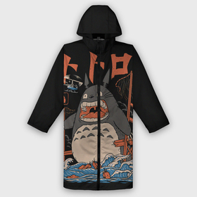 Дождевик унисекс 3D с принтом Тоторо Кайдзю в городе Новоалтайск,  |  | anime | attack | attacks | cute | ghibli | godzilla | kaiju | monster | my neighbor | studio | totoro | totorozilla | аниме | атакует | гибли | гигантский | годзилла | злой | крушит | милый | миядзаки | мой сосед | монстр | мост | прикол | 