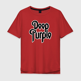 Мужская футболка хлопок Oversize с принтом Deep Purple , 100% хлопок | свободный крой, круглый ворот, “спинка” длиннее передней части | deep purple | альбом | гловер | группа | дееп | деп | ди | дип | диперпл | дипперпл | иэн гиллан | иэн пэйс | лого | логотип | метал | морс | пепл | перпл | прогрессивный | психоделический | рок | символ | хард