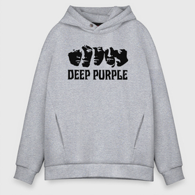 Мужское худи Oversize хлопок с принтом Deep Purple , френч-терри — 70% хлопок, 30% полиэстер. Мягкий теплый начес внутри —100% хлопок | боковые карманы, эластичные манжеты и нижняя кромка, капюшон на магнитной кнопке | Тематика изображения на принте: deep purple | альбом | гловер | группа | дееп | деп | ди | дип | диперпл | дипперпл | иэн гиллан | иэн пэйс | лого | логотип | метал | морс | пепл | перпл | прогрессивный | психоделический | рок | символ | хард