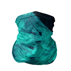 Бандана-труба 3D с принтом Кристаллы в Тюмени, 100% полиэстер, ткань с особыми свойствами — Activecool | плотность 150‒180 г/м2; хорошо тянется, но сохраняет форму | colors | yellow | брызги | краски | кристаллы | планета | разводы красок | синие