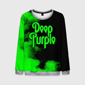 Мужской свитшот 3D с принтом Deep Purple в Новосибирске, 100% полиэстер с мягким внутренним слоем | круглый вырез горловины, мягкая резинка на манжетах и поясе, свободная посадка по фигуре | deep purple | альбом | гловер | группа | дееп | деп | ди | дип | диперпл | дипперпл | иэн гиллан | иэн пэйс | лого | логотип | метал | морс | пепл | перпл | прогрессивный | психоделический | рок | символ | хард