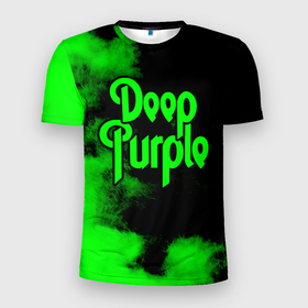 Мужская футболка 3D Slim с принтом Deep Purple в Петрозаводске, 100% полиэстер с улучшенными характеристиками | приталенный силуэт, круглая горловина, широкие плечи, сужается к линии бедра | deep purple | альбом | гловер | группа | дееп | деп | ди | дип | диперпл | дипперпл | иэн гиллан | иэн пэйс | лого | логотип | метал | морс | пепл | перпл | прогрессивный | психоделический | рок | символ | хард
