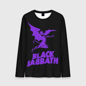 Мужской лонгслив 3D с принтом Black Sabbath в Белгороде, 100% полиэстер | длинные рукава, круглый вырез горловины, полуприлегающий силуэт | black sabbath | hard rock | heavy metal | блэк сабат | группы | метал | музыка | оззи осборн | рок | хард рок | хэви метал